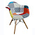 Стул EAMES PUFFY PATCHWORK, 83*62 см
