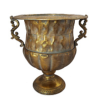 Кашпо ANTIQUE, 32*29 см, металл