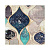 Панно BLUE MOTIF, 60*60 см