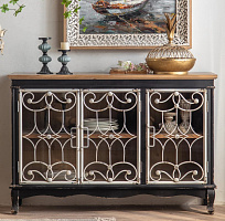 Шкафчик винтажный КОЛОНИАЛЬНЫЙ СТИЛЬ, 120*36*80 см
