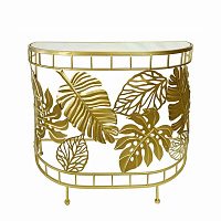 Консоль с зеркальной столешницей JUNGLE, 91*70 см