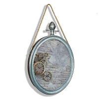 Зеркало настенное ANTIQUES SILVER LEAF, 62*42 см