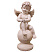 Садовая фигура Ангел на шаре, 65х33 см