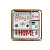Полка навесная HOME, 39*39 см, металл