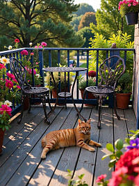 Садовая мебель из алюминия TULIP, 2+1, цвет бронзовый