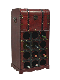 Винный шкаф с сундуком
