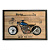 Часы панно RACING МOTO CLUB, 60*40 см
