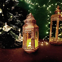 Подсвечник ANTIQUE GOLD, 31.5*12 см