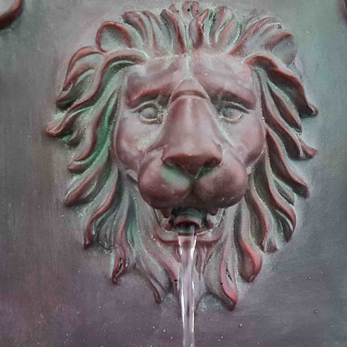 Фонтан садовый настенный KING, 80*46 см