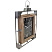 Часы настенные OLD TOWN CLOCKS, 39*6.5*6 см