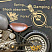 Часы настенные интерьерные ESTECHNO «Vintage Motorcycle» Loft 3D, 80*60 см