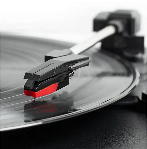 Портативный виниловый проигрыватель VICTROLA JOURNEY+, 33/78/45 об/мин, +BT/AUX/LINE, цвет голубой