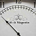 Часы настенные CAFE DE MARGUERITES, Ø58*6 см