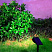 Солнечный светильник направленного света RGB SOLAR SPOT LIGHT, 30 см, многоцветный
