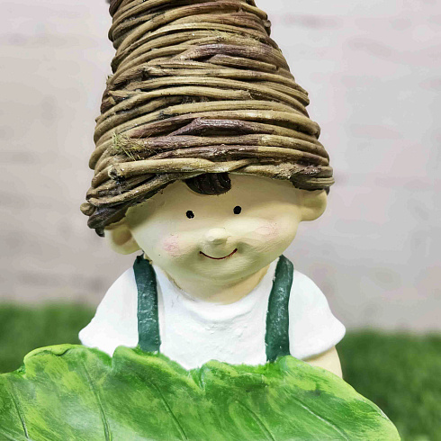 Садовая фигура ГНОМ МАЛЬЧИК, 48*25 см