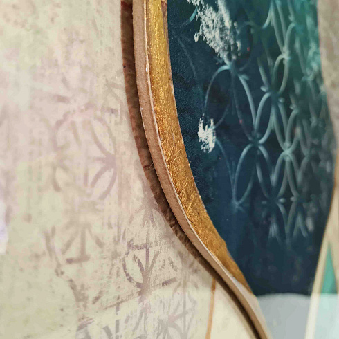 Панно BLUE MOTIF, 60*60 см