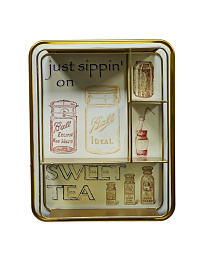 Полка навесная SWEET TEA, 50*40 см, металл