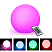 Cветильник шар уличный MOONLIGHT, Ø20 см, RGB многоцветный