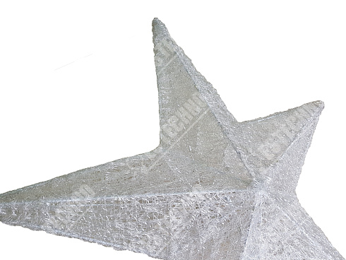 3D Фигура акриловая уличная светодиодная ЗВЕЗДА, 120*120*30 см