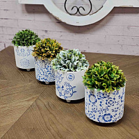 Набор кашпо из керамики 12.5*11.5