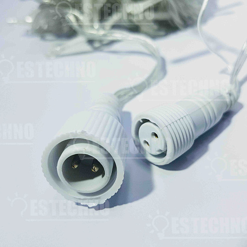 Профессиональная уличная гирлянда НИТЬ ГАЛАКТИКА, IP65, 10 м, цвет синий/белый