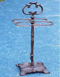 Винтажная ЗОНТНИЦА чугун литьё