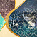 Панно BLUE MOTIF, 60*60 см