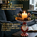 Новогодняя статуэтка-этажерка ESTECHNO: Дед Мороз Купеческий» (Керамический декор ручной росписи со стеклянным блюдом Ø 25 см)