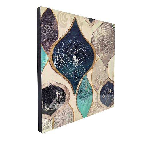 Панно BLUE MOTIF, 60*60 см