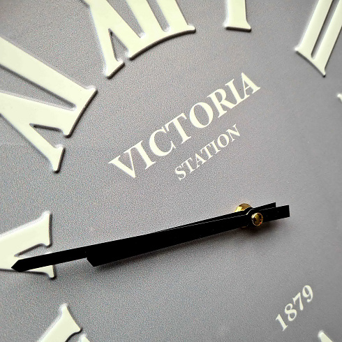 Часы настенные VICTORIA STATION, Ø43*7 см