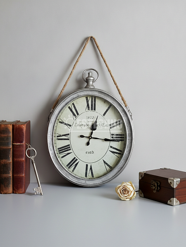 Часы настенные овальные COLORADO CLOCK Co., 50*42 см