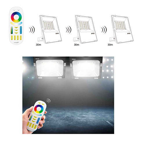 Ландшафтный светильник MI-LIGHT, 30Вт RGB+CCT