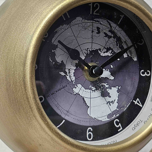 Часы напольные на стойке ГЛОБУС, Ø18*81.5 см