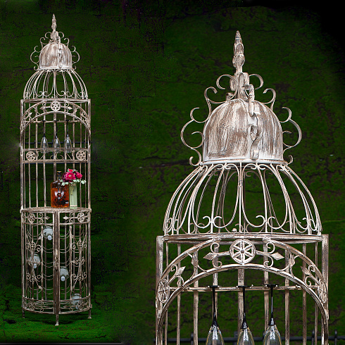 Барный шкаф из металла ANTIQUE, 220*50 см