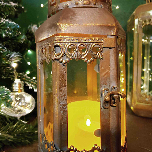 Подсвечник ANTIQUE GOLD, 31.5*12 см