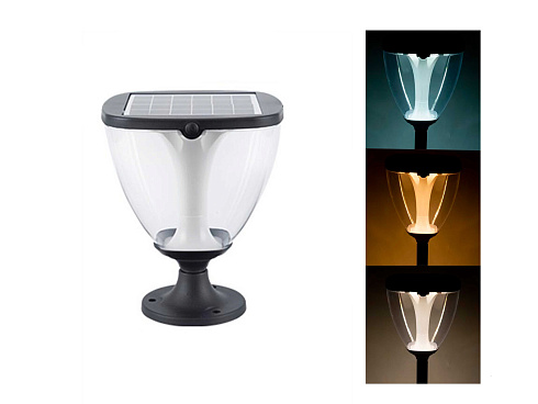Солнечный светильник 3 LIGHTS in ONE, 20 см