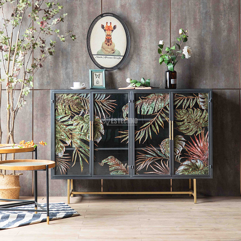 Шкафчик застекленный TROPIC 150*36*104 см