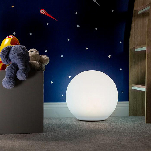 Cветильник шар уличный MOONLIGHT, Ø20 см, RGB многоцветный