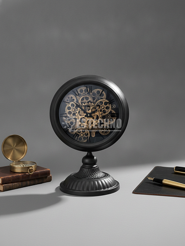 Часы настольные с подвижным механизмом BLACK MOON, 55*36 см