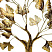 Консоль с зеркальной столешницей GOLDEN TREE, 110*80 см