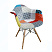 Стул EAMES PUFFY PATCHWORK, 83*62 см