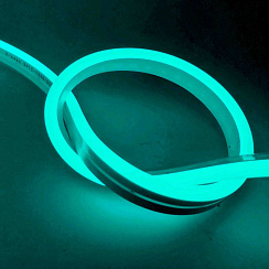 Гибкий неон  светодиодный FLEX NEON 6х12 мм, бирюзовый, 12В