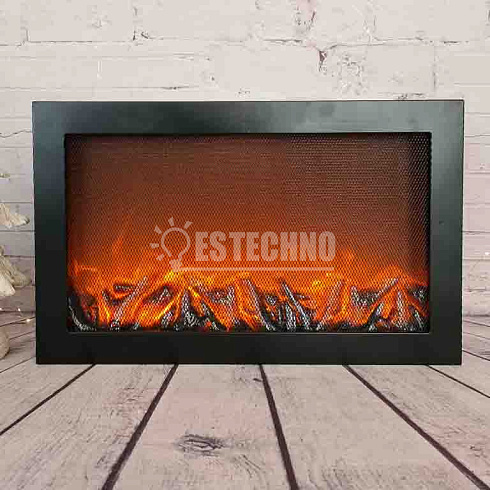 Светодиодный декоративный КАМИН, 61*37 см